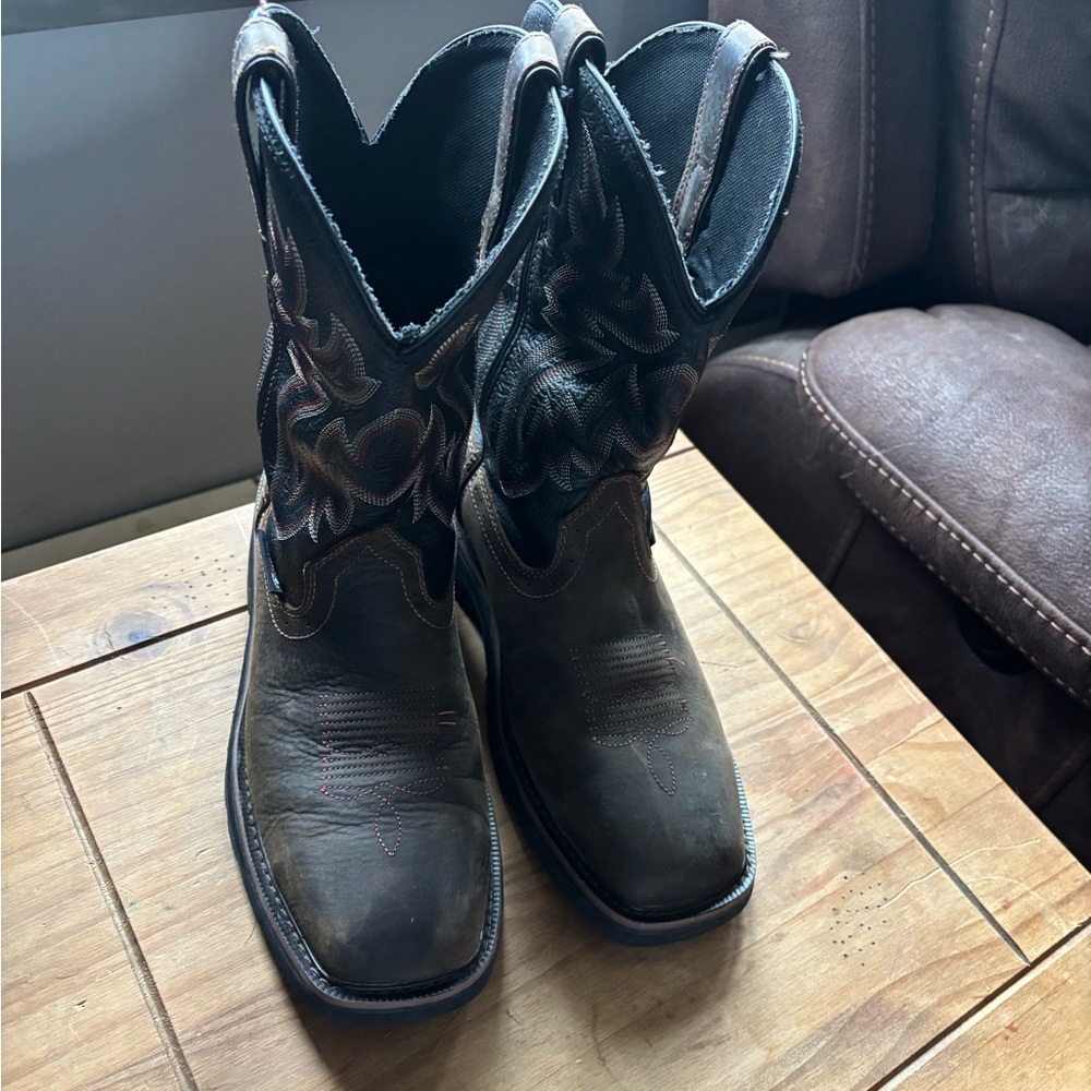 Black Western Cowboy Boots